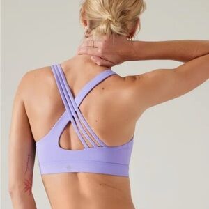 Athleta Light Purple Sports Bra